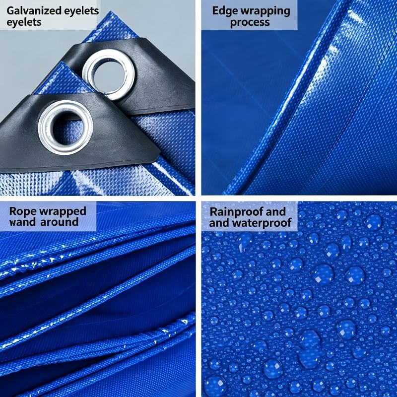 Waterproof PE Tarpaulin Multi-Purpose Durable Rain Cover - Image 2